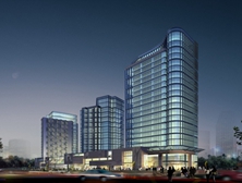 蘇州國信大廈-上海鑫魚石材背栓 蘇州國信大廈-上海鑫魚石材背栓