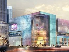 海安中央商場(chǎng)項(xiàng)目南區(qū)外立面幕墻裝飾